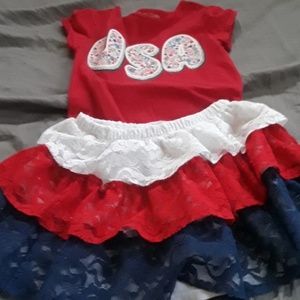3t girls 4th of july outfit